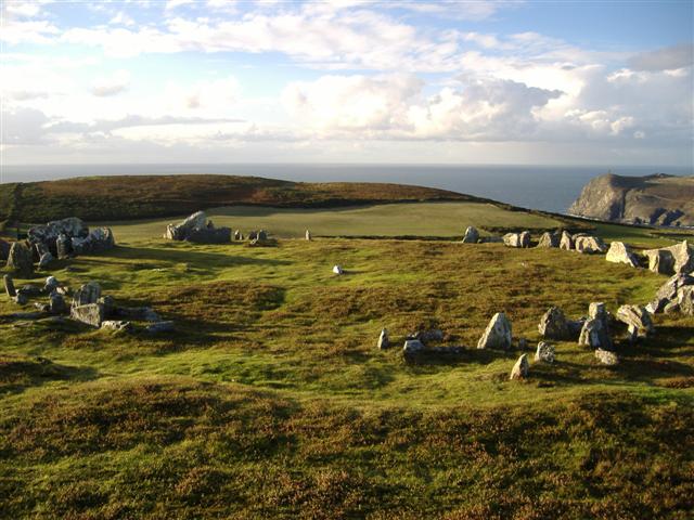Meayll Circle Coastal Strip - Neolithic Archaeological Site on the Isle of Man