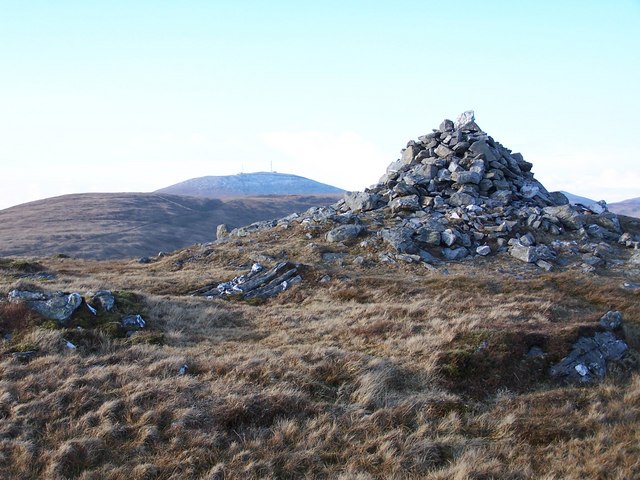 Snaefell Summit Cairn - Bronze Age Archaeological Site on the Isle of Man